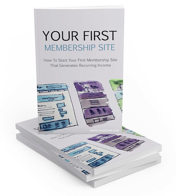 Your First Membership Site